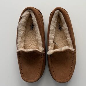 UGG Kids Tan Suede Loafers | Size 2 | NWOT